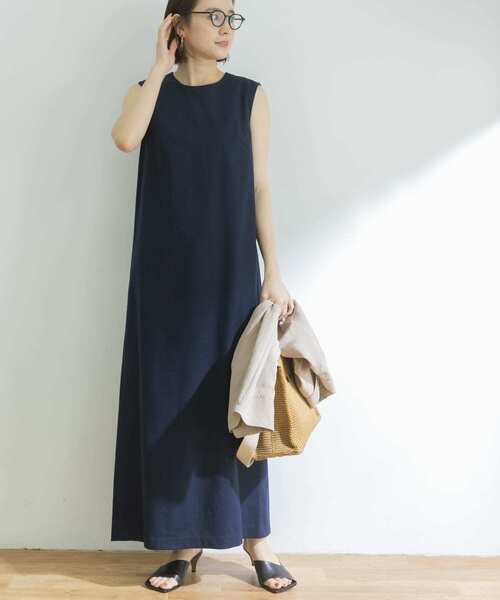 「URBAN RESEARCH」 ノースリーブワンピース 38 ミント レディース_画像7