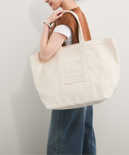その他ブランド / dinoworks/バッグ/コットン/KHK// LE CERCLE par rope' トートバッグ 「3/2WORKS」別注/キャンバストート