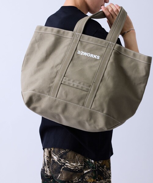 LE CERCLE par rope' トートバッグ 「3/2WORKS」別注/キャンバストート