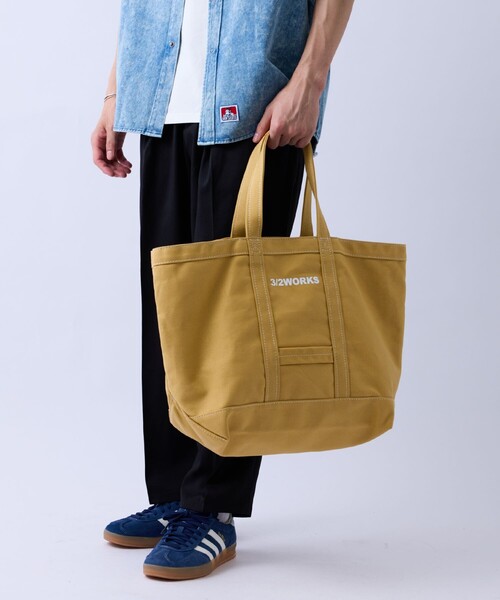 LE CERCLE par rope' トートバッグ 「3/2WORKS」別注/キャンバストート