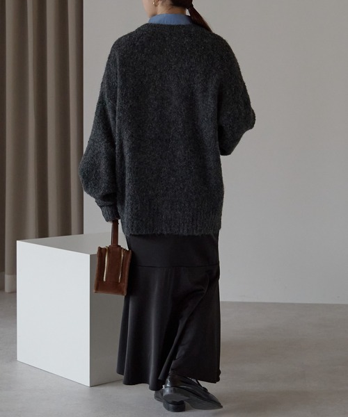 Fizz カーディガン ブークレニットカーディガン レディース : ZOZOTOWN