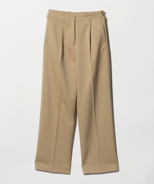 conte パンツ 「conte」タック ワイドパンツ レディース : ZOZOTOWN