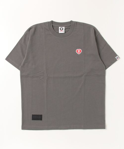 「AAPE BY A BATHING APE」 半袖Tシャツ LARGE グレー メンズ_画像2