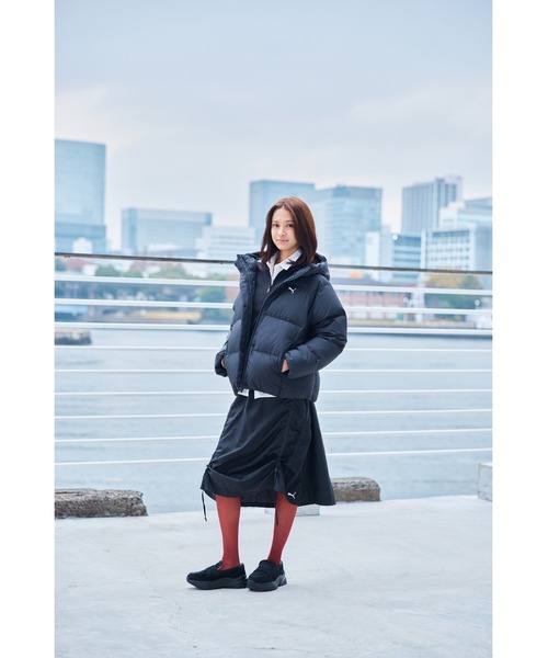 PUMA（プーマ） ブルゾン アウター ウィメンズ フーデット パッファー
