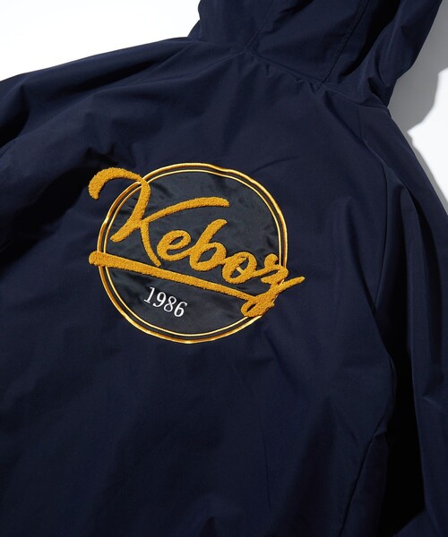 KEBOZ（ケボズ） ステンカラーコート X-LARGE ネイビー メンズ