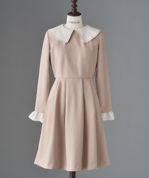 「emiriawiz」 長袖ワンピース SMALL ブラック レディース_画像9