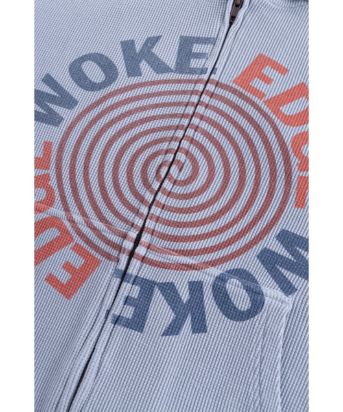 WOKE EDGE（ウォークエッジ） パーカー ジップフーディ｜Washed