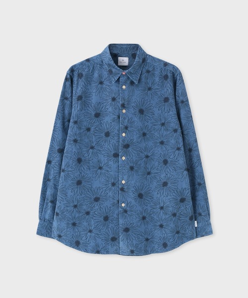 PS Paul Smith シャツ Flower On Cord” コーデュロイシャツ / 252323