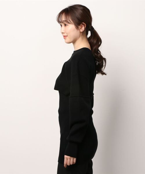 「CLANE」 ニットワンピース 1 グリーン レディース_画像2