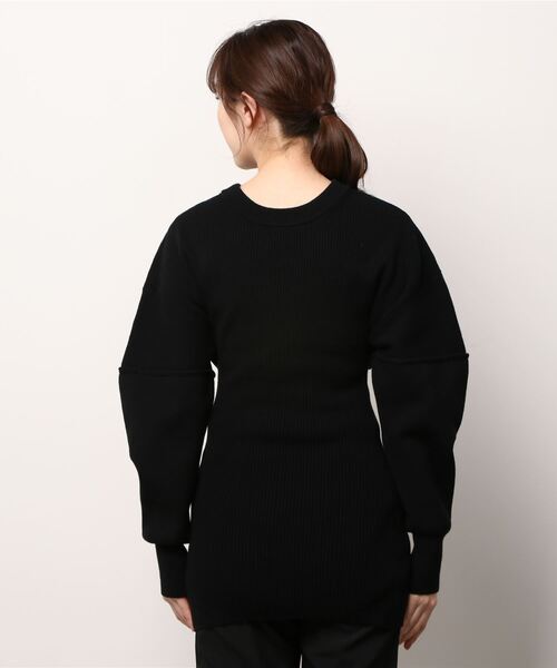 「CLANE」 ニットワンピース 1 グリーン レディース_画像3