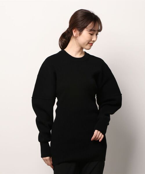 「CLANE」 ニットワンピース 1 グリーン レディース_画像4