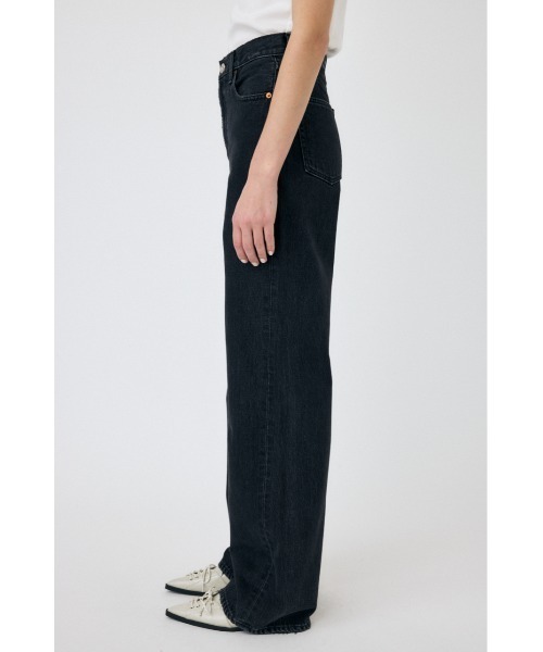 MOUSSY（マウジー） ジーンズ デニム デニムパンツ HIGH WAIST BLACK