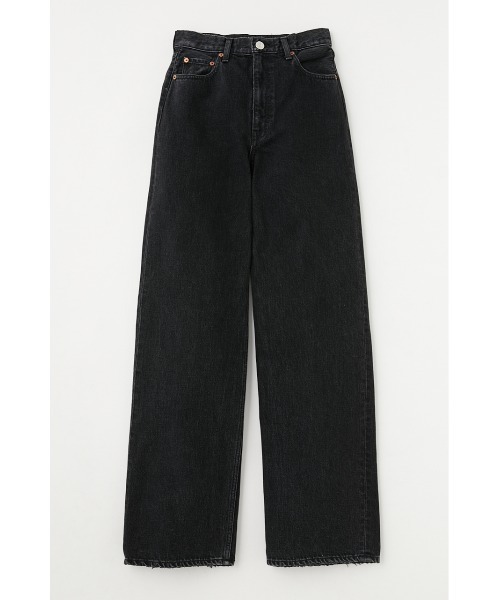 MOUSSY（マウジー） ジーンズ デニム デニムパンツ HIGH WAIST BLACK