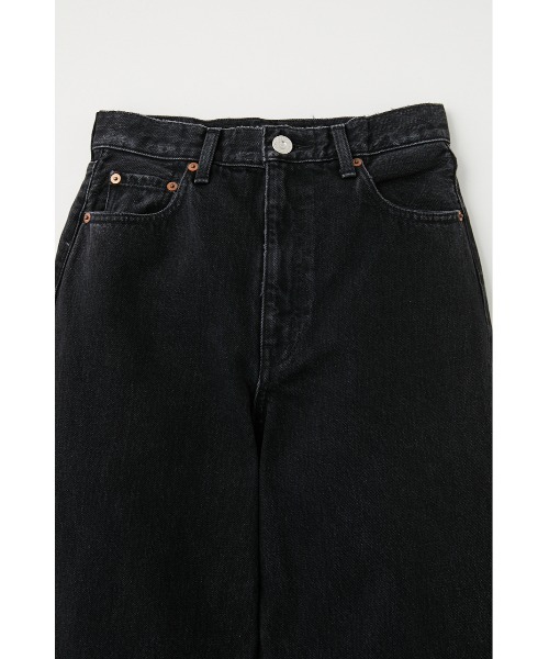 MOUSSY（マウジー） ジーンズ デニム デニムパンツ HIGH WAIST BLACK