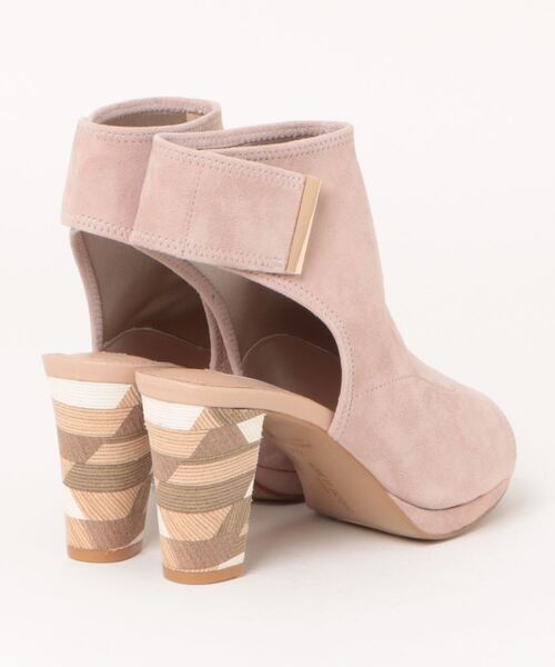 「Mode et Jacomo」 ヒールサンダル 23.5cm クリーム レディース_画像2