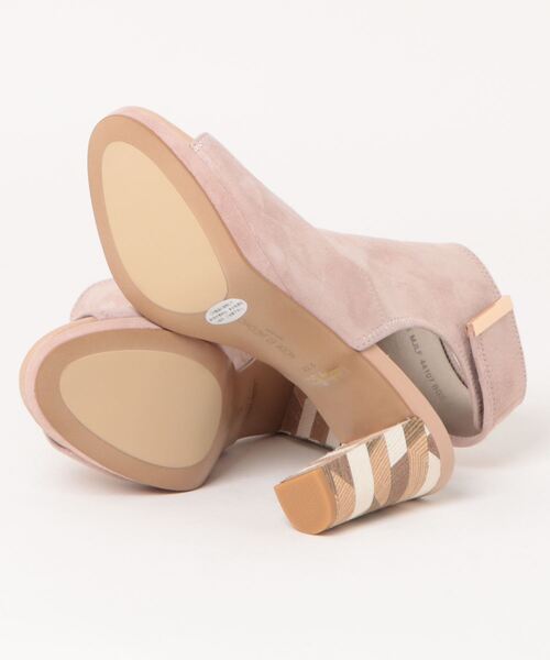 「Mode et Jacomo」 ヒールサンダル 23.5cm クリーム レディース_画像3
