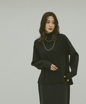 ニット セーター メルティハイネックアゼプルオ...の詳細画像5