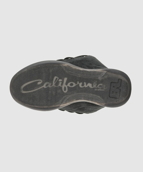 ERL（イーアールエル） スニーカー VAMP HIGH PIRATE BLACK メンズ