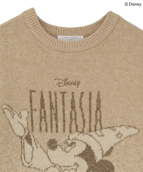 Disney（ディズニー） ニット セーター FANTASIA/ジャガードニットプル 