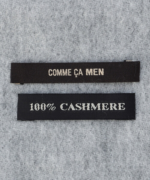 COMME CA MEN コムサメン マフラー カシミヤ100％ 未使用品 COMME CA MEN（コムサメン） ストール マフラー カシミヤチェック