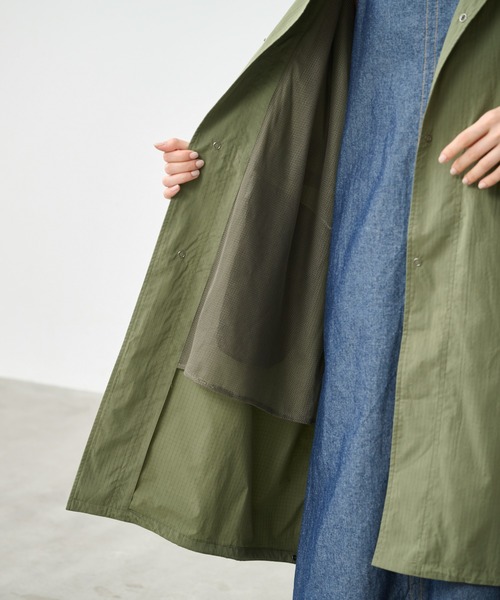 kha:ki（カーキ） ミリタリージャケット モッズコート 「KHA:KI