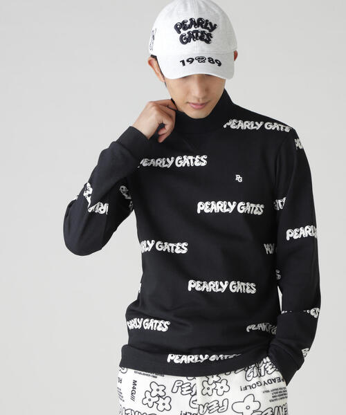 PEARLY GATES パーリーゲイツ ハイネック 長袖 インナー Tシャツ