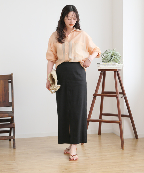 「journal standard L'essage」 スカート 36 ブラック レディース_画像6