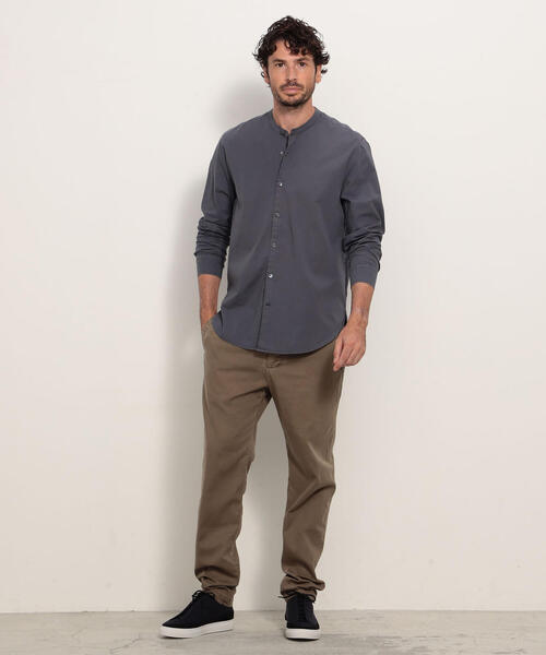 「JAMES PERSE」 長袖シャツ 3 グレー メンズ_画像5