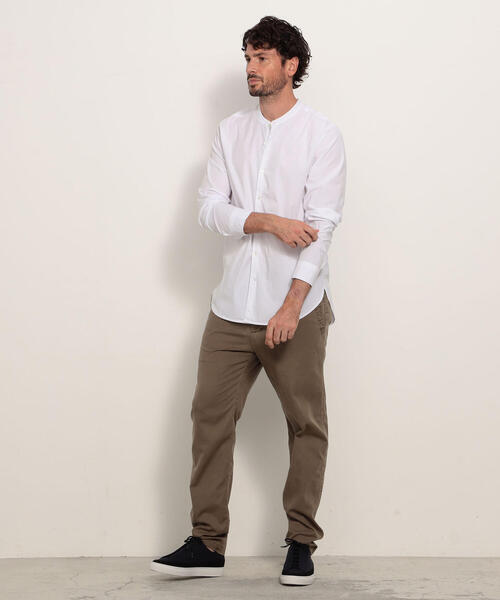 「JAMES PERSE」 長袖シャツ 3 グレー メンズ_画像6