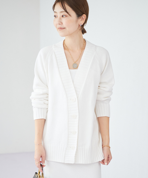 「Plage」 ニットカーディガン FREE ピンク レディース_画像2