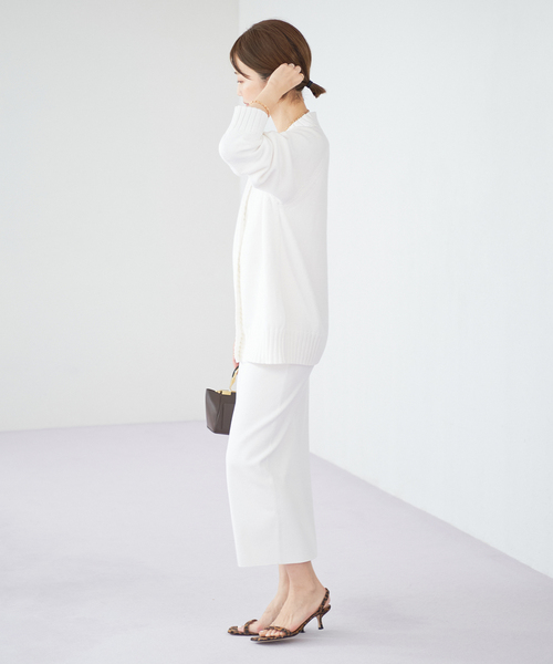 「Plage」 ニットカーディガン FREE ピンク レディース_画像6