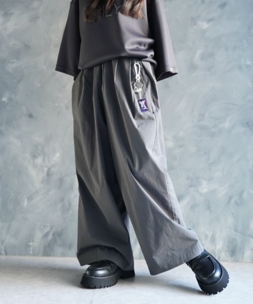 NOIZY ワイドパンツ パンツ Over-Wide Leg Pants / コットンナイロン