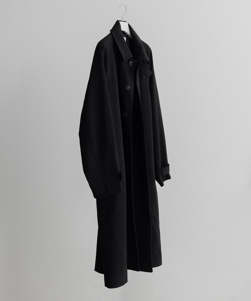 remer ルーズステンカラーコート ブラック Sサイズ remer ステンカラーコート SMALL チャコールグレー メンズ : ZOZOTOWN
