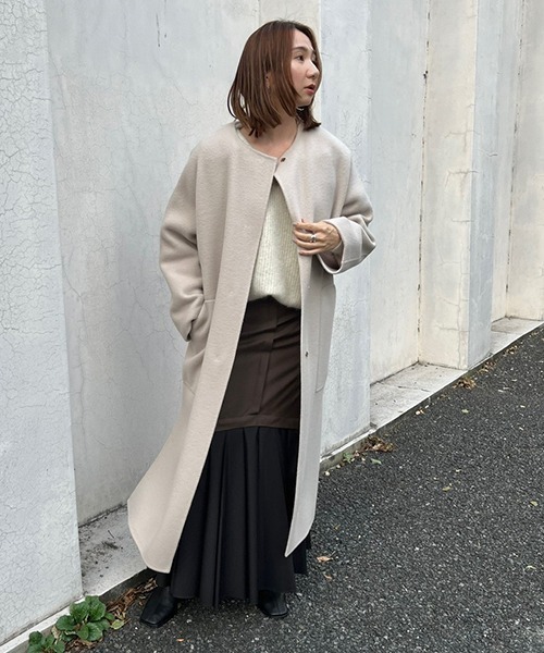 FRAY I.D（フレイ・アイディー） コート 0 ホワイト レディース