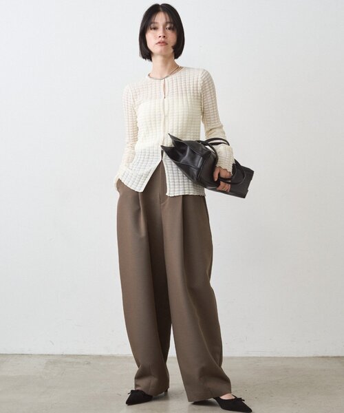 Loungedress（ラウンジドレス） カーディガン シアーカーデ レディース