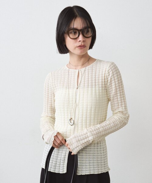 Loungedress（ラウンジドレス） カーディガン シアーカーデ レディース