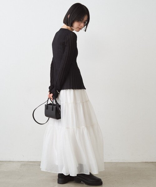 Loungedress（ラウンジドレス） カーディガン シアーカーデ レディース