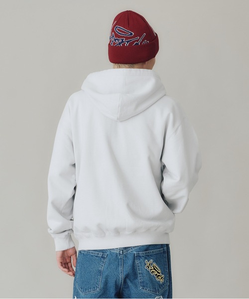 「XLARGE」 ジップアップパーカー L ブラック メンズ_画像5