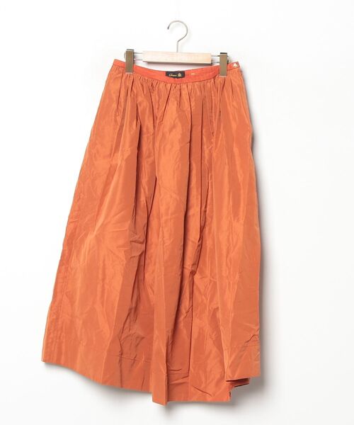 新品　Drawer　ドゥロワー　フレアスカート DRAWER（ドゥロワー） フレアスカート 38 オレンジ レディース