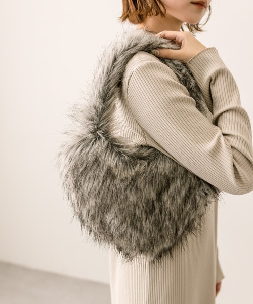 「mystic」 ハンドバッグ ONE SIZE グレー レディース_画像4