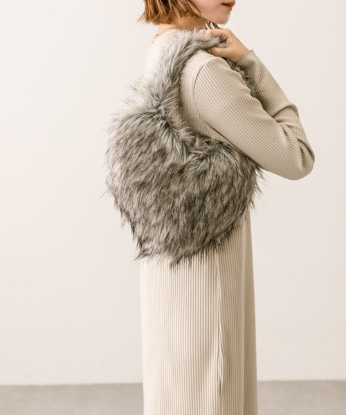 「mystic」 ハンドバッグ ONE SIZE グレー レディース_画像5