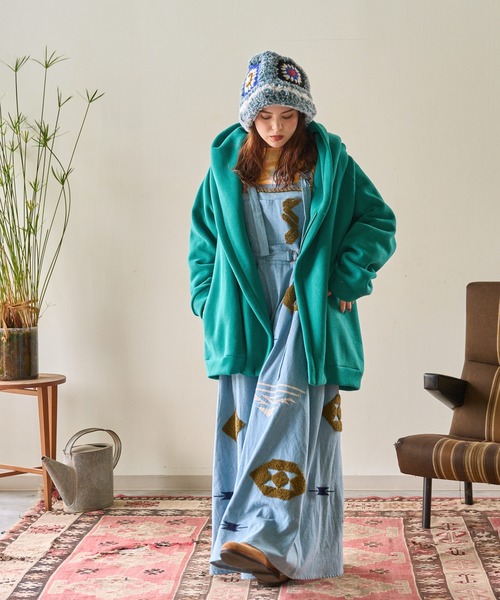 「チャイハネ」 ブルゾン FREE ベージュ メンズ_画像7