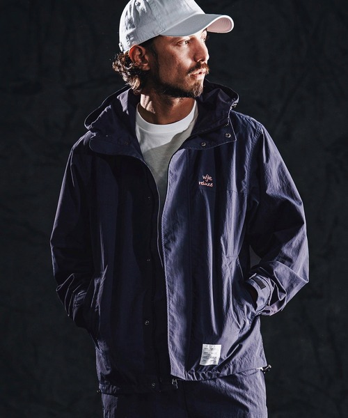 ナイロンジャケット mj11339-shrink nylon parka ナイロンパーカー(WR26S-19) メンズの画像