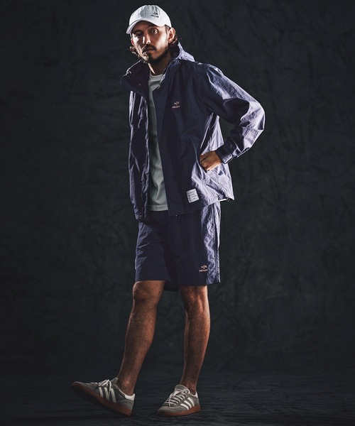 ナイロンジャケット mj11339-shrink nylon parka ナイロンパーカー(WR26S-19) メンズの画像