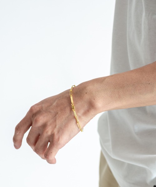 TOMWOOD 喜平 ゴールド ブレスレット 楽天市場】TOMWOOD トムウッド Box Bracelet 100067 ゴールド チェーン
