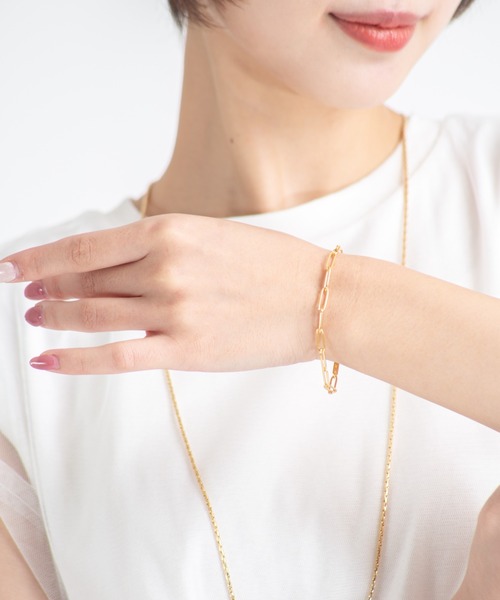TOMWOOD 喜平 ゴールド ブレスレット 楽天市場】TOMWOOD トムウッド Box Bracelet 100067 ゴールド チェーン