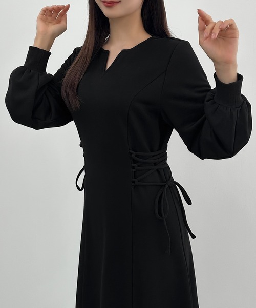 「CENEA」 コンビワンピース SMALL グレイッシュベージュ レディース_画像5