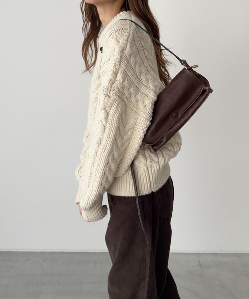 CANAL JEAN（キャナルジーン） ショルダーバッグ ONE SIZE ブラウン