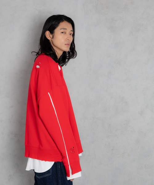 「ADAM PATEK」 スウェットカットソー 2 ブラック レディース_画像3