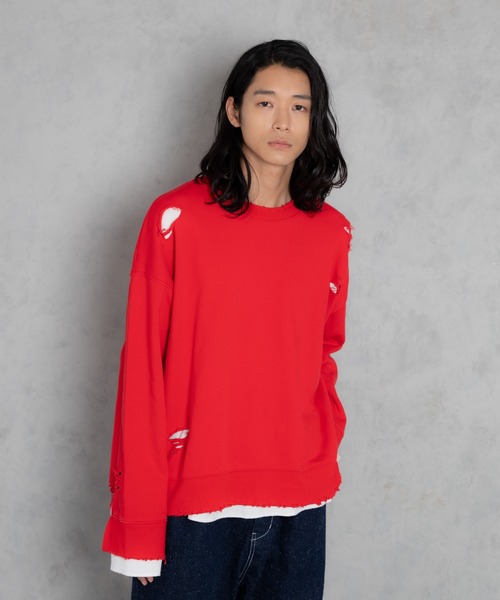 「ADAM PATEK」 スウェットカットソー 2 ブラック レディース_画像4